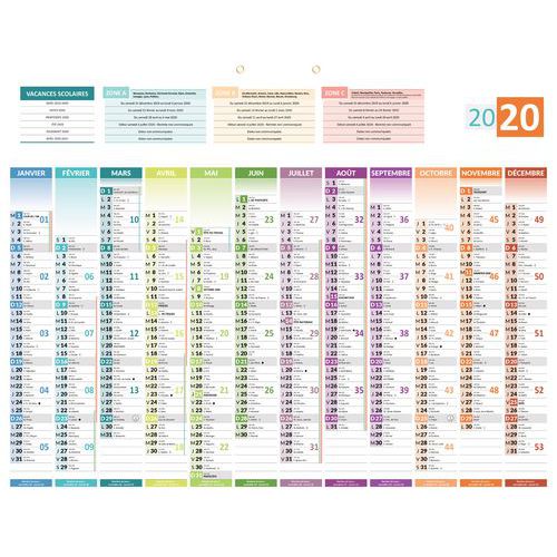 Calendrier 2020