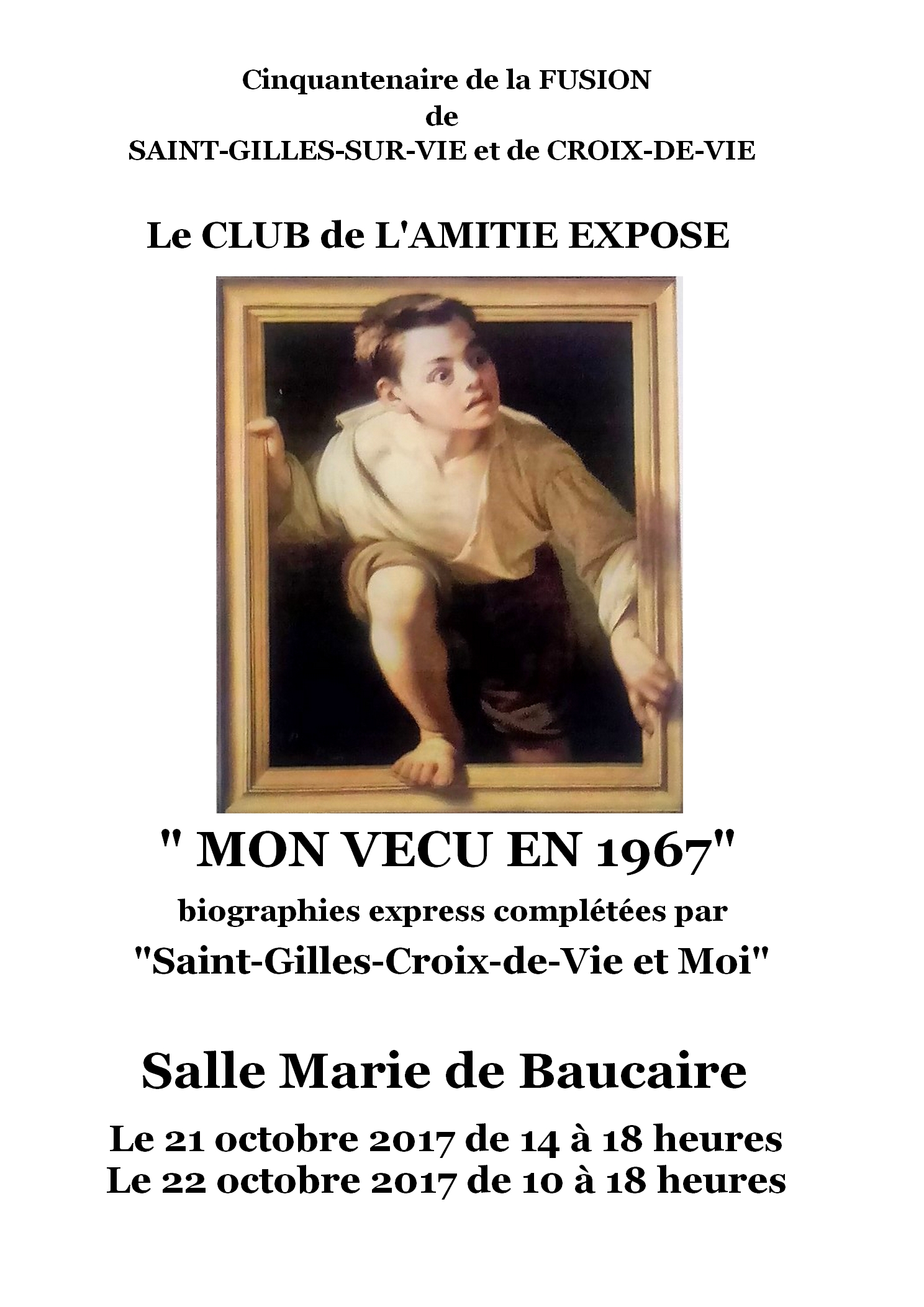 Exposition photos – Fusion de St Gilles et Croix de Vie