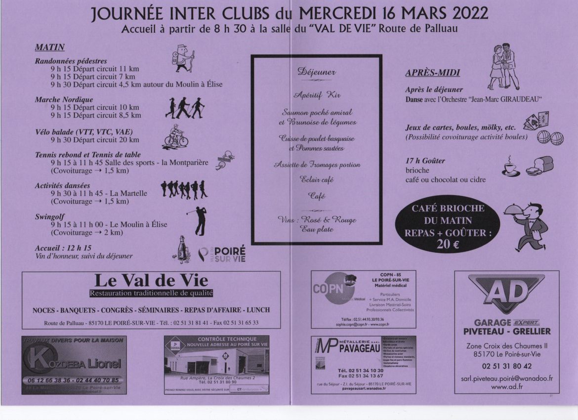 Journée interclub