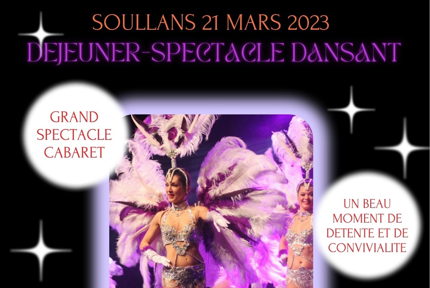 Déjeuner Spectacle à Soullans