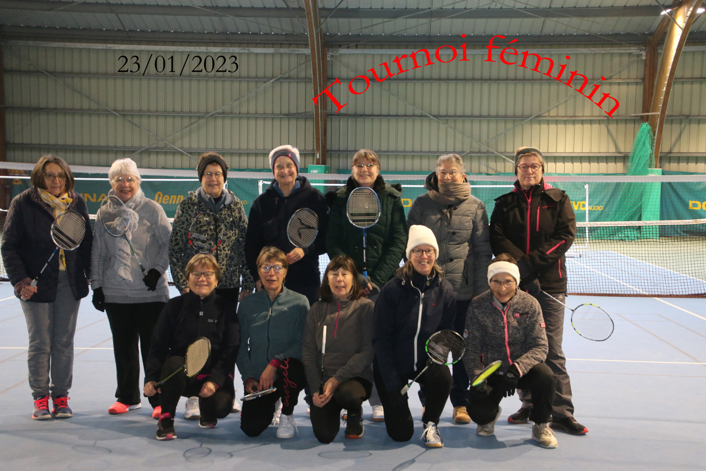 Tournoi féminin de badminton