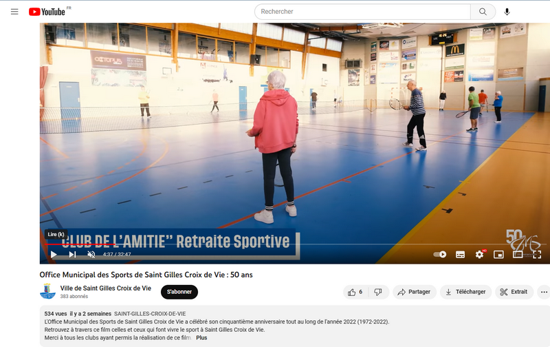 Vidéo des 50 ans de l’OMS